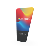 ścianka ekspozycyjna, która pozwoli Ci rozszerzyć Twoją przestrzeń reklamową. Totem stworzony jako dodatek do ścianek