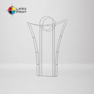 Ścianka tekstylna v39 CROWN - obrazek 2