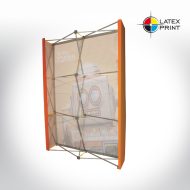 ścianka prosta tekstylna typu popup hopup