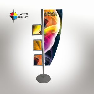 stojak na ulotki z reklamą