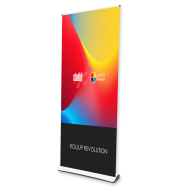 Ścianka reklamowa, rollup, roll up, na targi, eventy, reklama na konferencje, system wystawienniczy