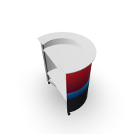 trybunka reklamowa stworzoną z myślą o wyjątkowych degustacjach i prezentacjach.