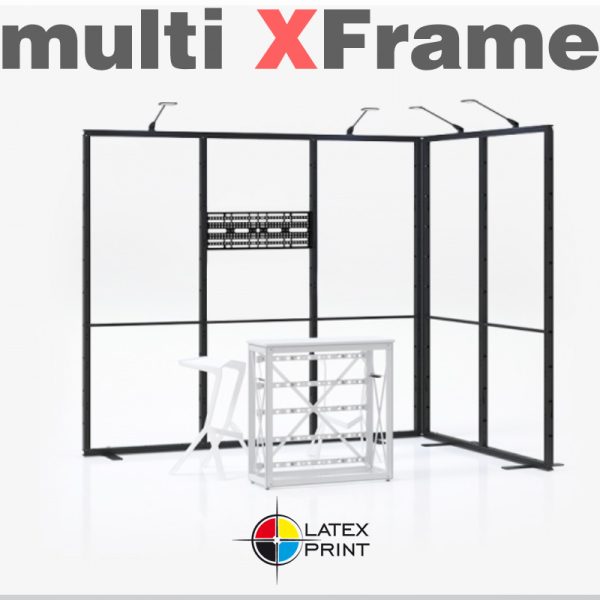 Mobilny modułowy system zabudowy targowej beznarzędziowy