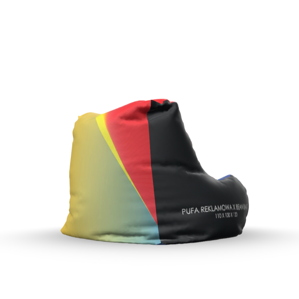 Meble targowe eventowe pufa reklamowa siedzisko