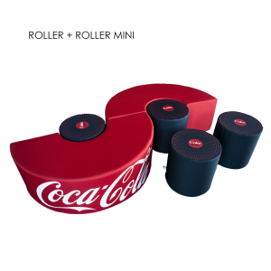 Pufa reklamowa z własnym nadrukiem