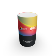 trybunka reklamowa na zewnatrz