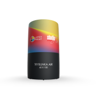 trybunka reklamowa na zewnatrz