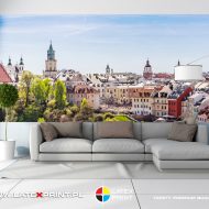 Tapeta na wymiar motyw miasto Lublin