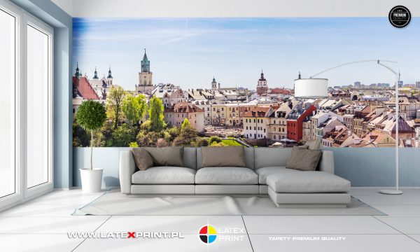 Tapeta na wymiar motyw miasto Lublin Tapeta na wymiar motyw miasto Lublin