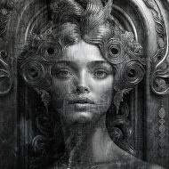 Seria grafik GREY ART tapety naklejki plakaty