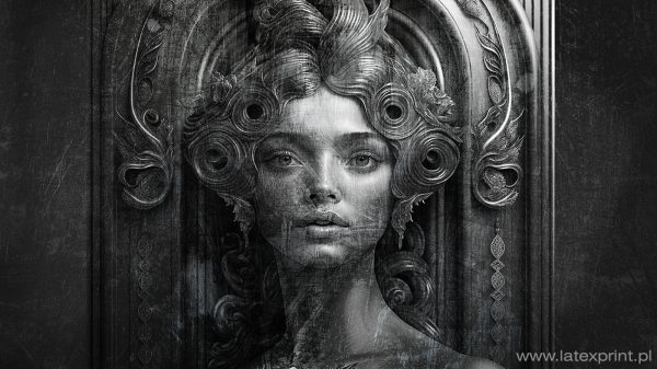 Seria grafik GREY ART tapety naklejki plakaty