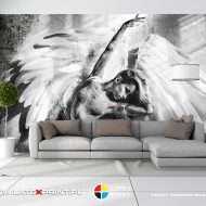 Seria grafik GREY ART tapety naklejki plakaty Anioł Angel tapeta