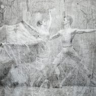 Seria grafik GREY ART tapety naklejki plakaty Balet