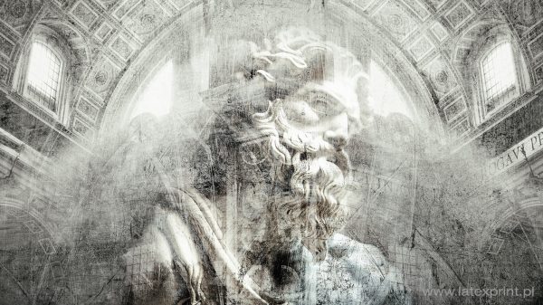 Seria grafik GREY ART tapety naklejki plakaty ZEUS II