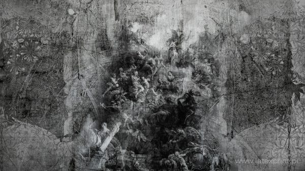 Seria grafik GREY ART tapety naklejki plakaty