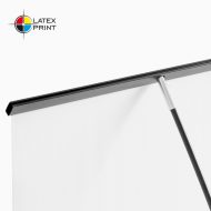 L baner prosty system ścianki banerowej