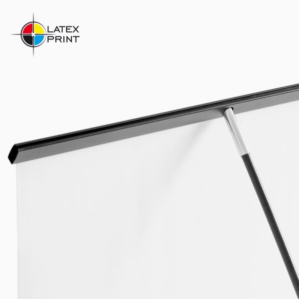 L baner prosty system ścianki banerowej