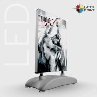 potykacz zewnętrzny LED 2 stronny