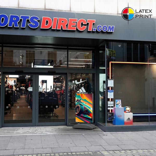 potykacz zewnętrzny LED 2 stronny