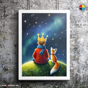 mały książę plakat