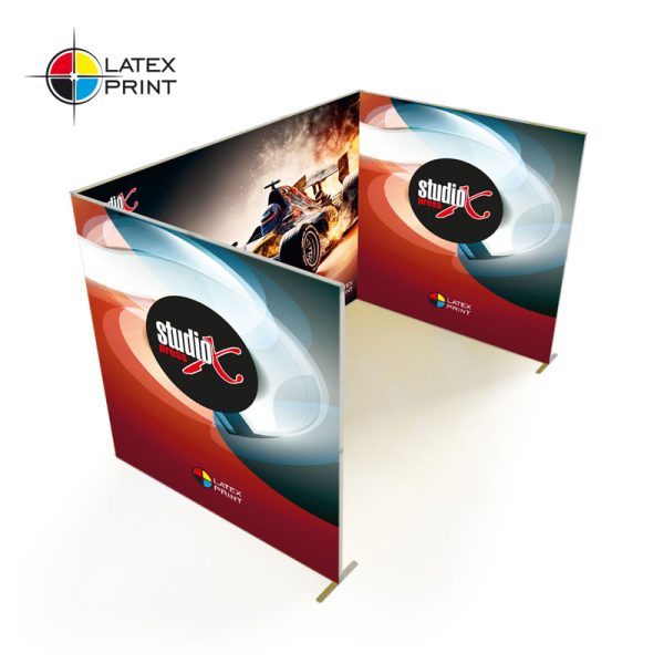 Lekka modułowa zabudowa targowa