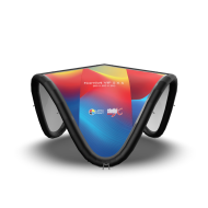 Namiot stałociśnieniowy VIP, reklamowy z dowolną grafiką