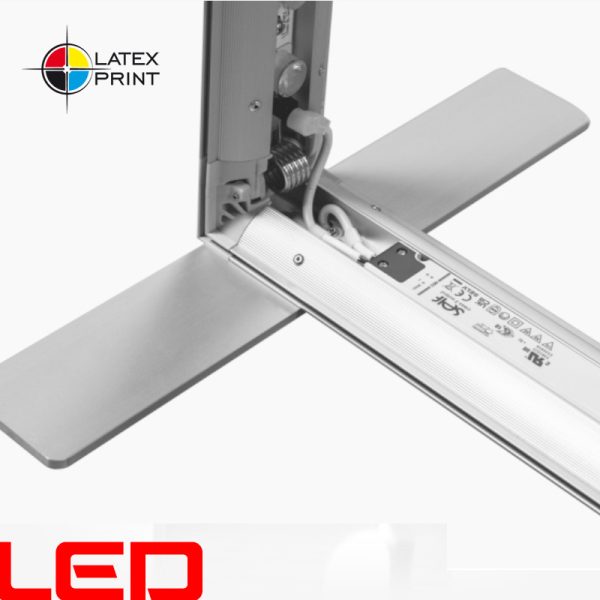 Trybunka, lada podświetlana LED