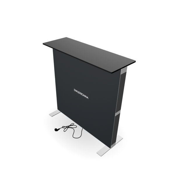 Trybunka, lada podświetlana LED