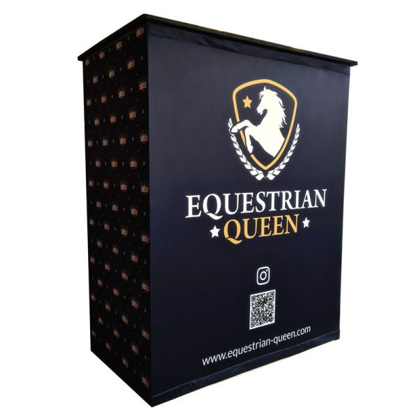 Trybunka tekstylna, stoisko wystawiennicze, lada degustacyjna, dowolny wymiar