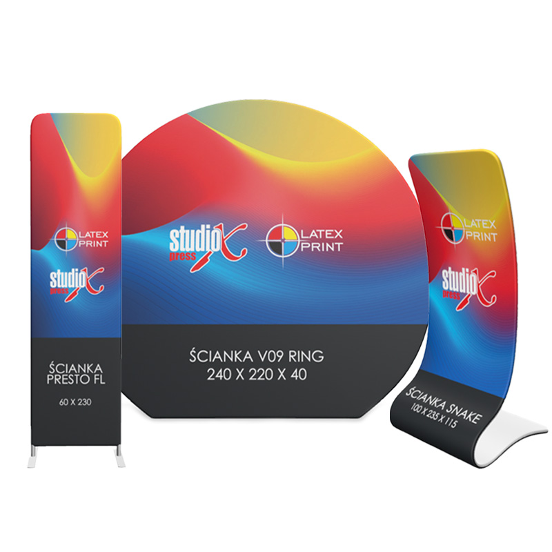 ścianki reklamowe latexprint