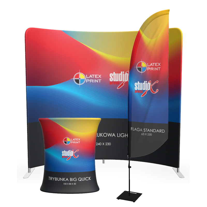 zestaw systemy reklamowe