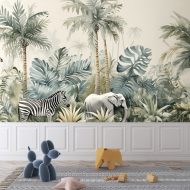 tapeta dla dzieci na wymiar, zwierzątka