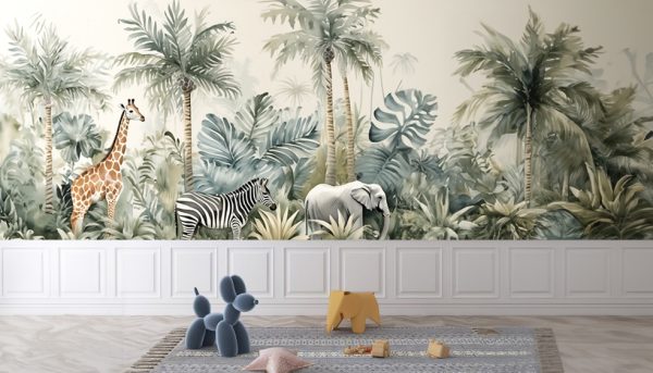 tapety dla dzieci tapeta dla dzieci na wymiar, zwierzątka