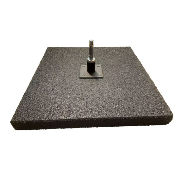 Czarna gumowa podstawa do flag Czarna gumowa podstawa do flag