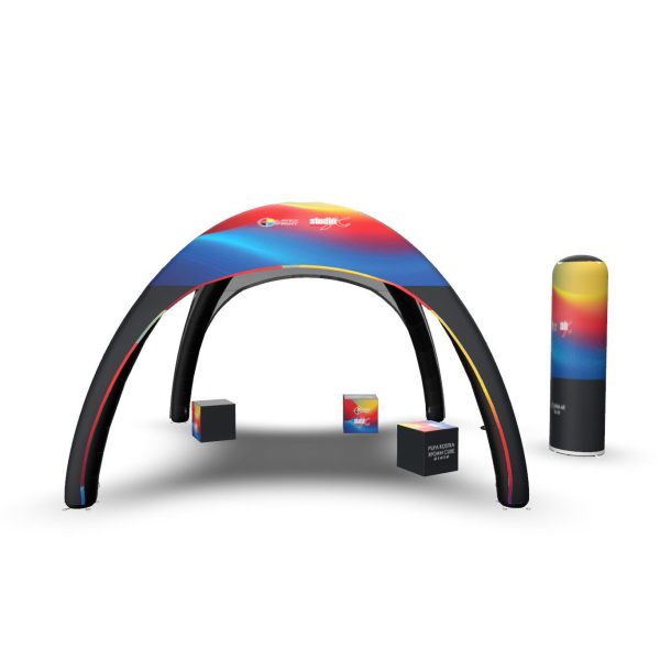 zestaw na stoisko na targi eventy namiot targowy