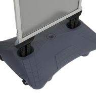 Wysoki Potykacz Reklamowy / zewnętrzny stojak na plakaty Slim - obrazek 5