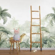 tapeta safari dedykowana dla dzieci