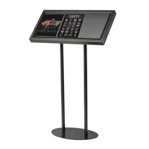 stojak restauracyjny menu system informacyjny na zewnątrz stojak na ulotki