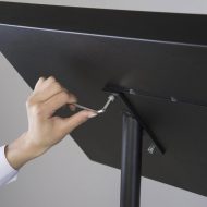 stojak restauracyjny menu system informacyjny na zewnątrz stojak na ulotki