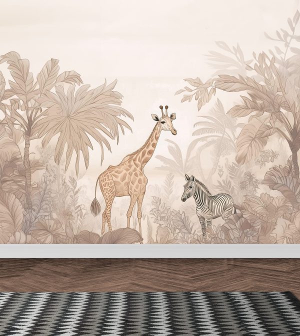 beżowa tapeta dla dzieci beżowa tapeta dla dzieci na wymiar