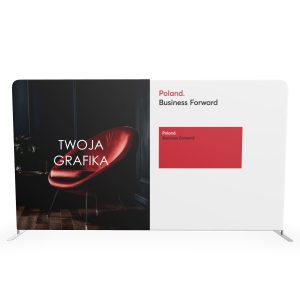 Marka Polskiej Gospodarki Poland. Business Forward ścianka, Oznakowanie stoisk