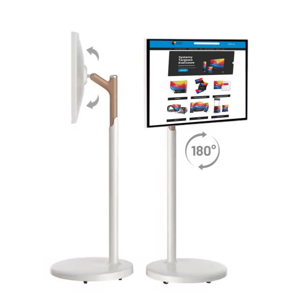 Monitor reklamowy 32' z baterią – mobilny system prezentacji bez kabli