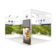 Vector Stoisko 12m2 moduły łukowe