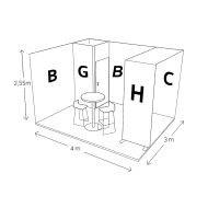 stoisko na targi 12m2