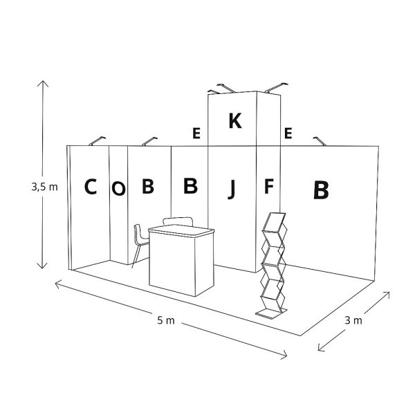 Stoisko Targowe 15m2