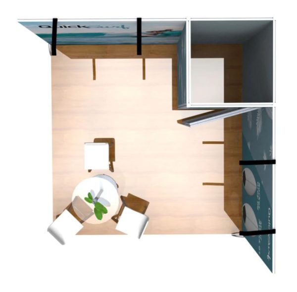 stoisko modułowe 9m2 na targi