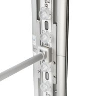 Kaseton reklamowy czarny Quick Black – dwustronny system z magnetycznym efektem - obrazek 5