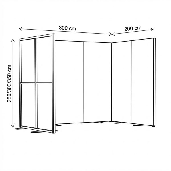 stoisko konstrukcja rysunek