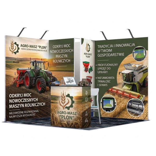 stoisko na targi maszyny rolnicze